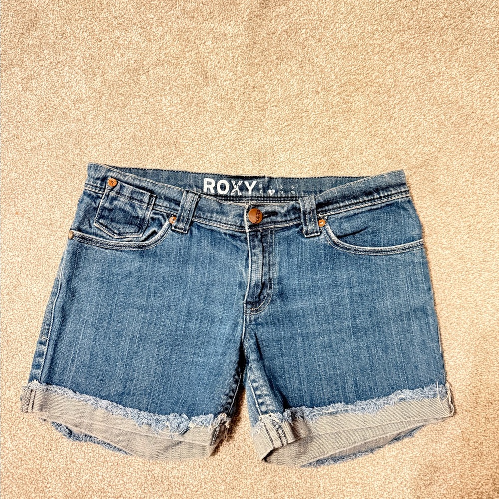 Roxy Classic Blue Jean Shorts